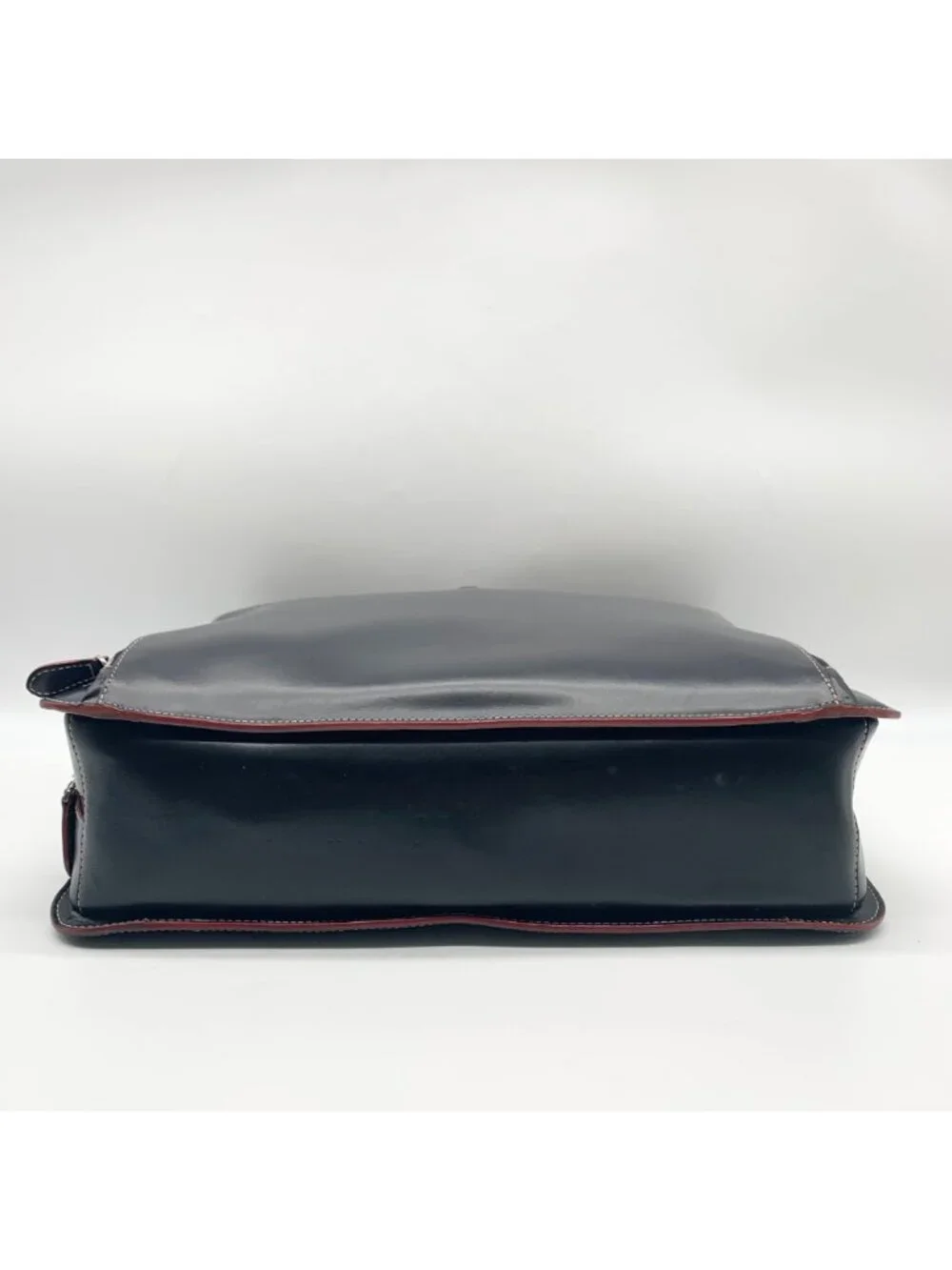 Lodis Black Leather Convertible Briefcase